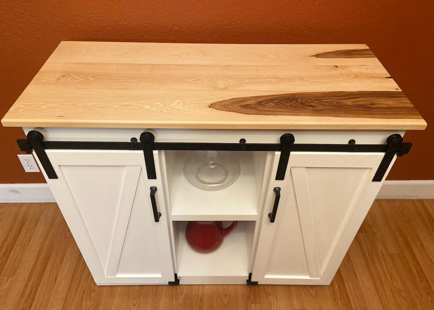 top_view_painted_cabinet_with_barn_doors_closed