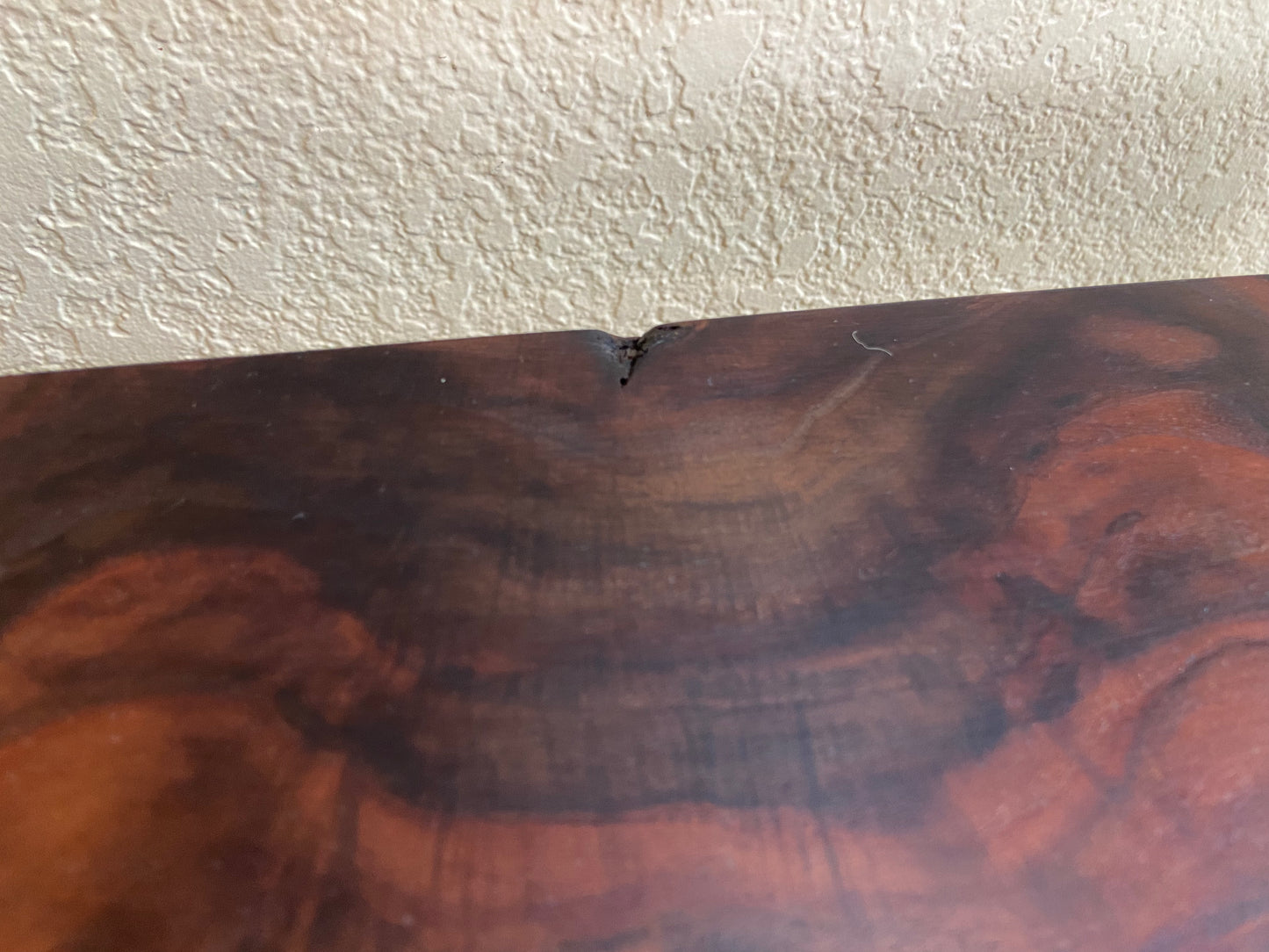 Black Walnut Waterfall Bench | Live Edge Accent | Entryway, Hall, Foyer, Bedroom, Office Furniture | One of a Kind |