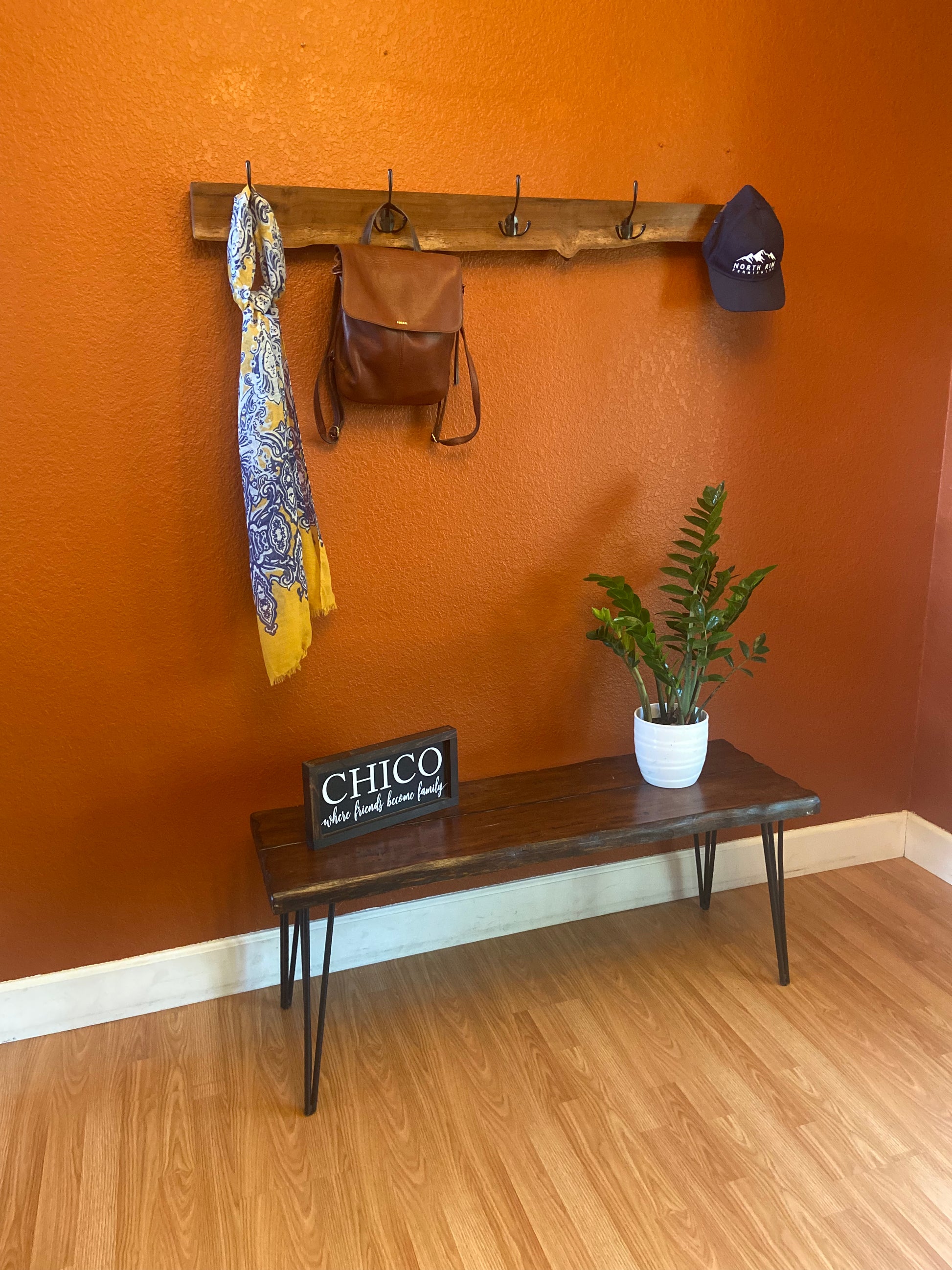 angled_view_wall_rack_on_orange_wall