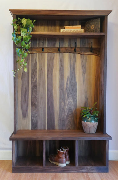black_walnut_hall_tree_front_view_with_live_edge_accent